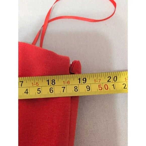 Dress the Population Tiffany Womens XL Poppy One Shoulder Bow Midi Sheath NWT - Picture 10 of 12